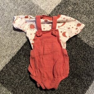 Cat & Jack Red and White Kids Matching Set